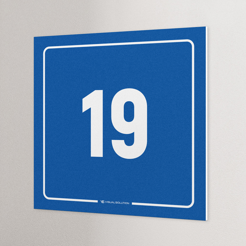 tabliczka informacyjna: numer 19