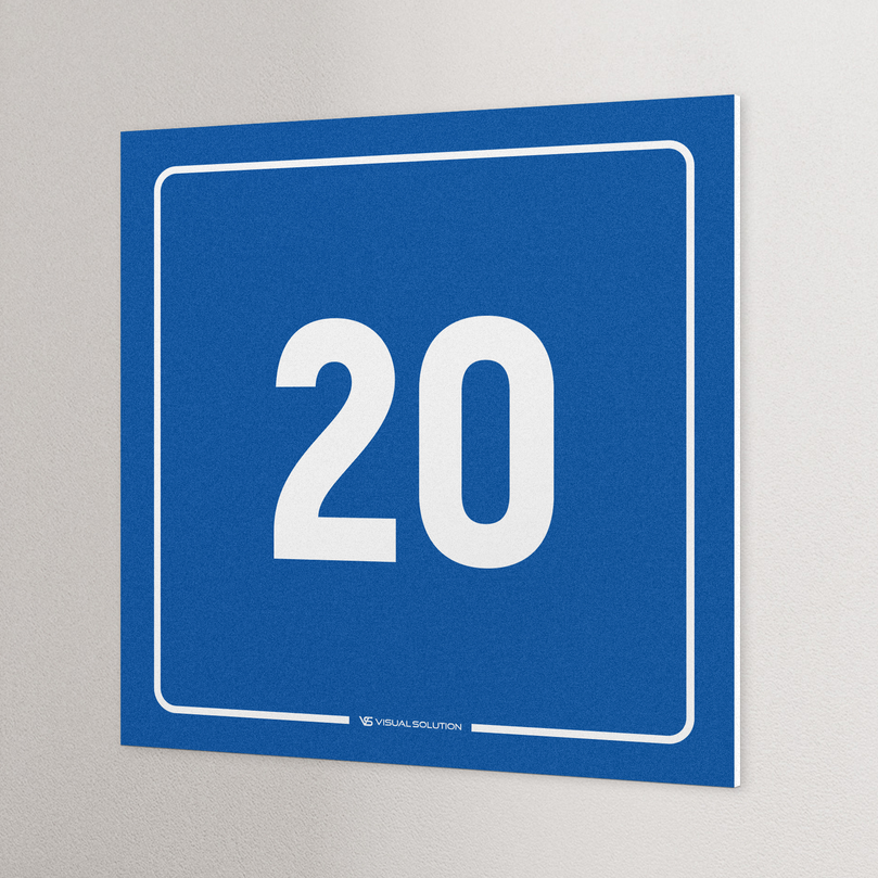 tabliczka informacyjna: numer 20