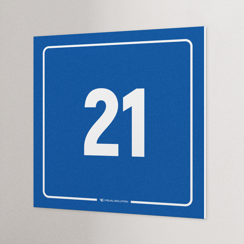 tabliczka informacyjna: numer 21