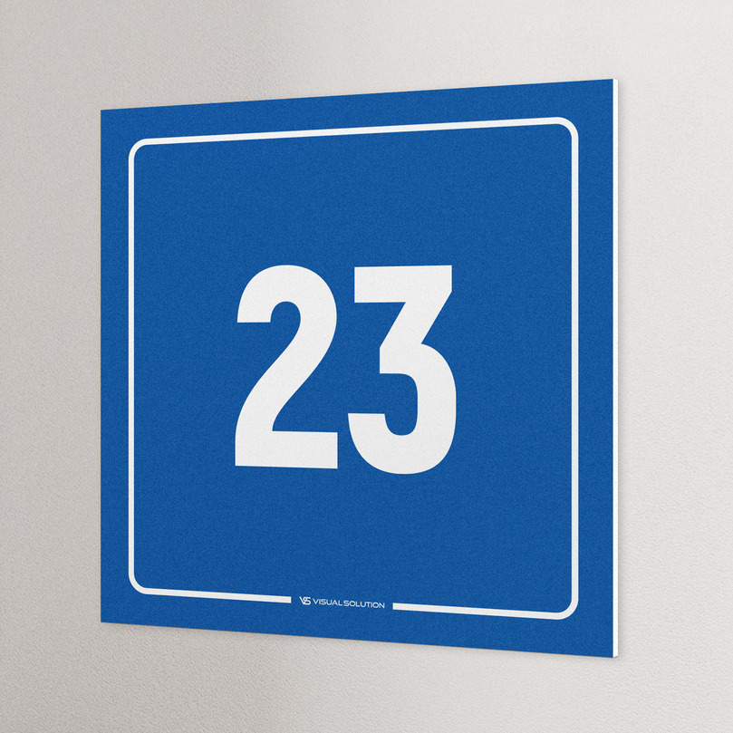 tabliczka informacyjna: numer 23