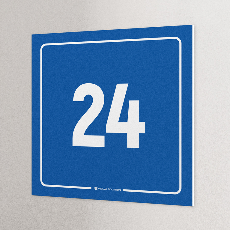 tabliczka informacyjna: numer 24