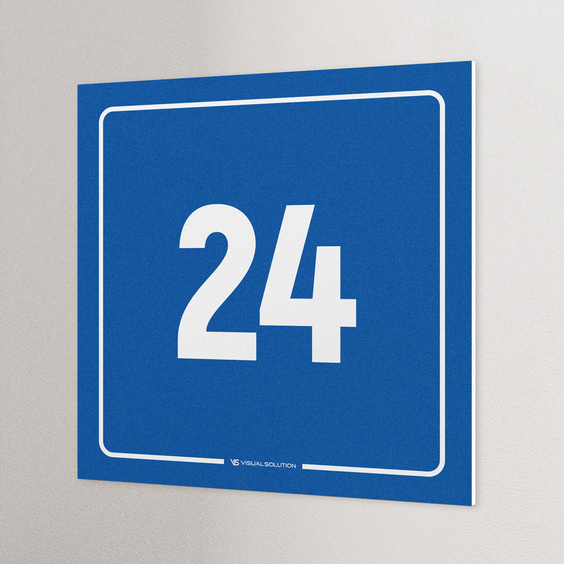 tabliczka informacyjna: numer 24