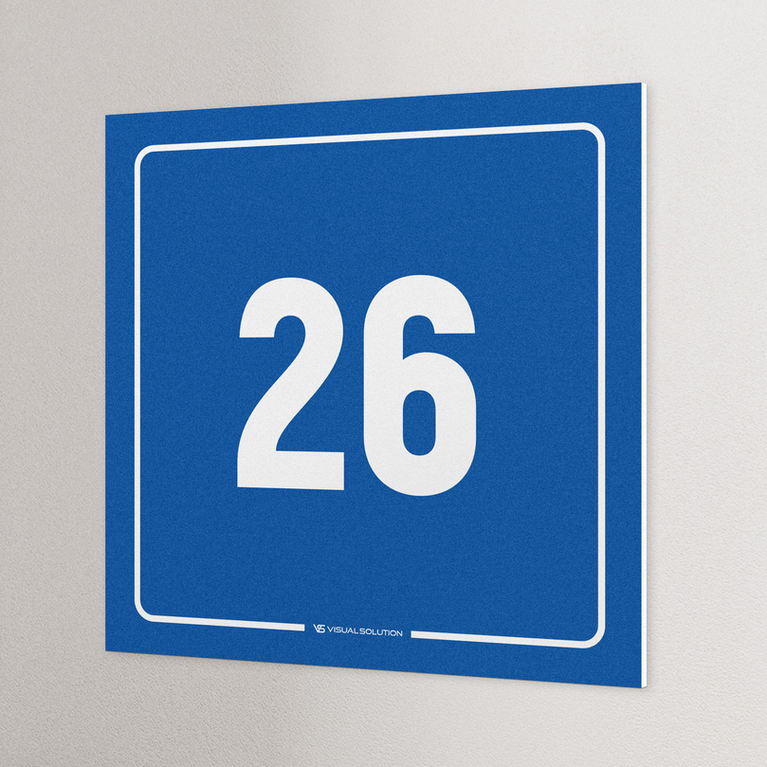 tabliczka informacyjna: numer 25