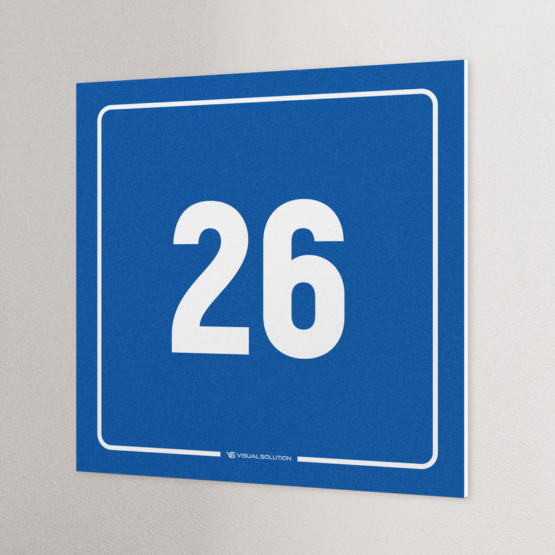 tabliczka informacyjna: numer 25