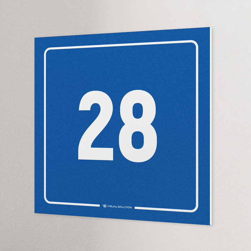 tabliczka informacyjna: numer 28