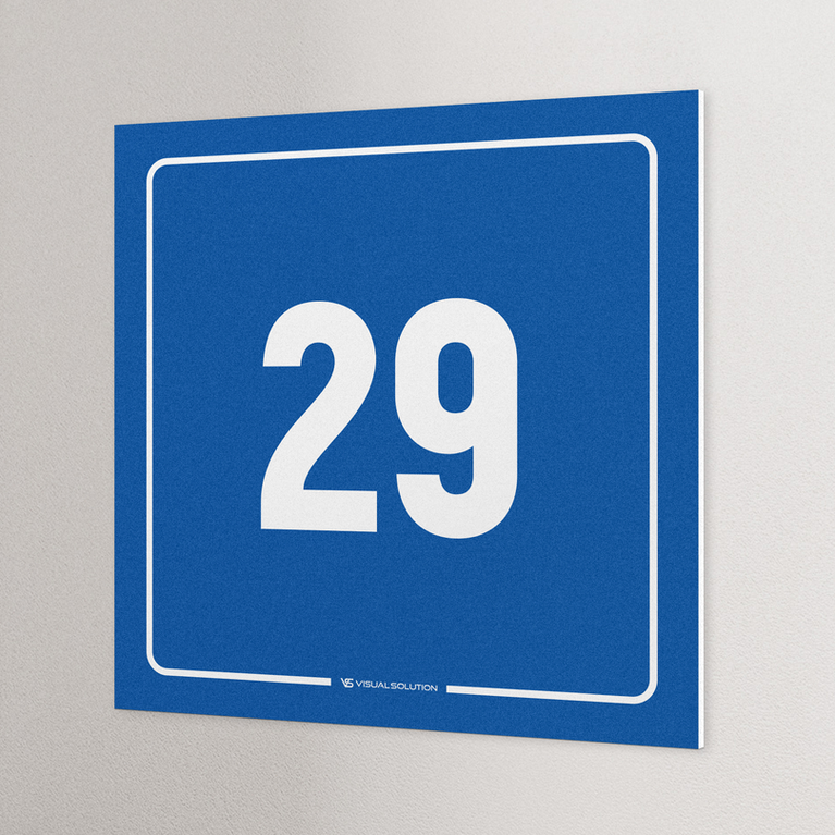 tabliczka informacyjna: numer 29