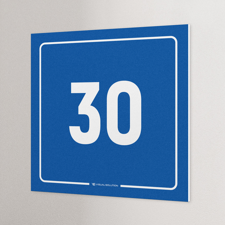 tabliczka informacyjna: numer 30