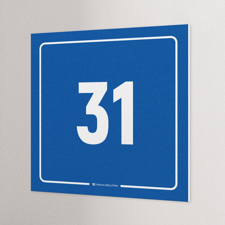 tabliczka informacyjna: numer 31