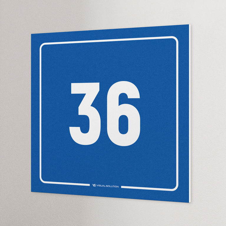tabliczka informacyjna: numer 36
