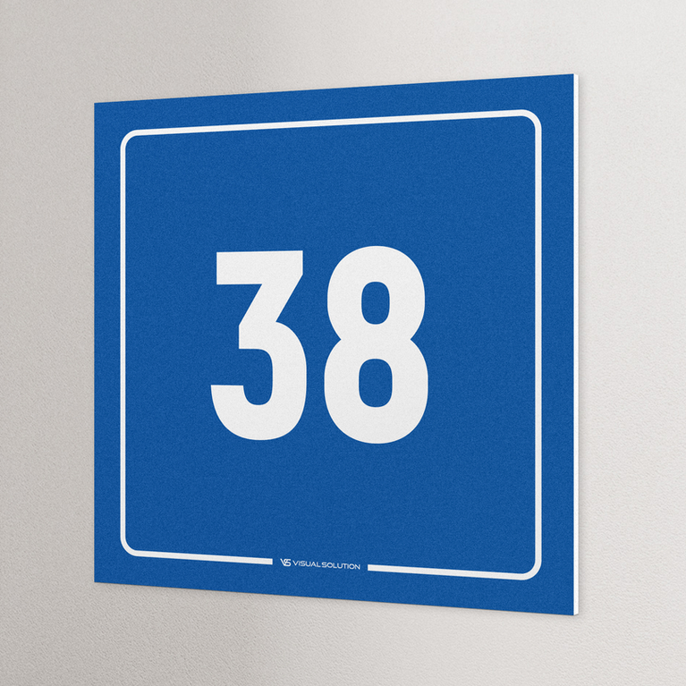 tabliczka informacyjna: numer 38