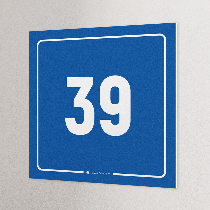 tabliczka informacyjna: numer 39