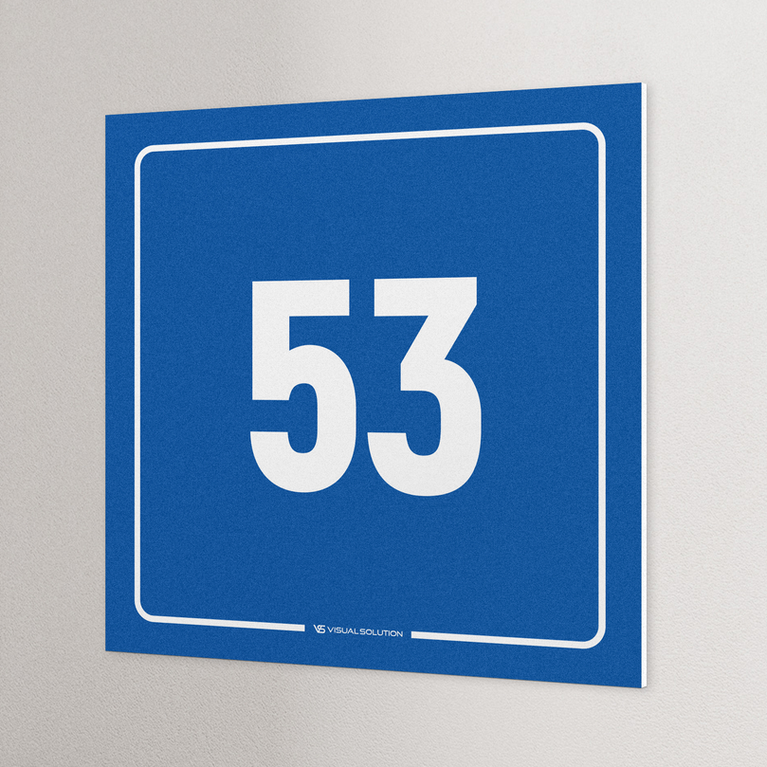 tabliczka informacyjna: numer 53