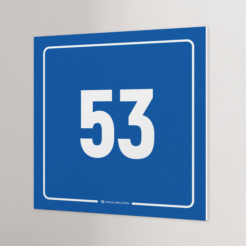 tabliczka informacyjna: numer 53