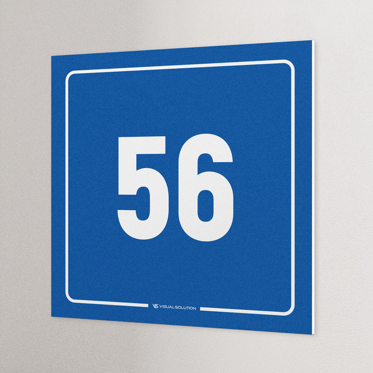 tabliczka informacyjna: numer 56