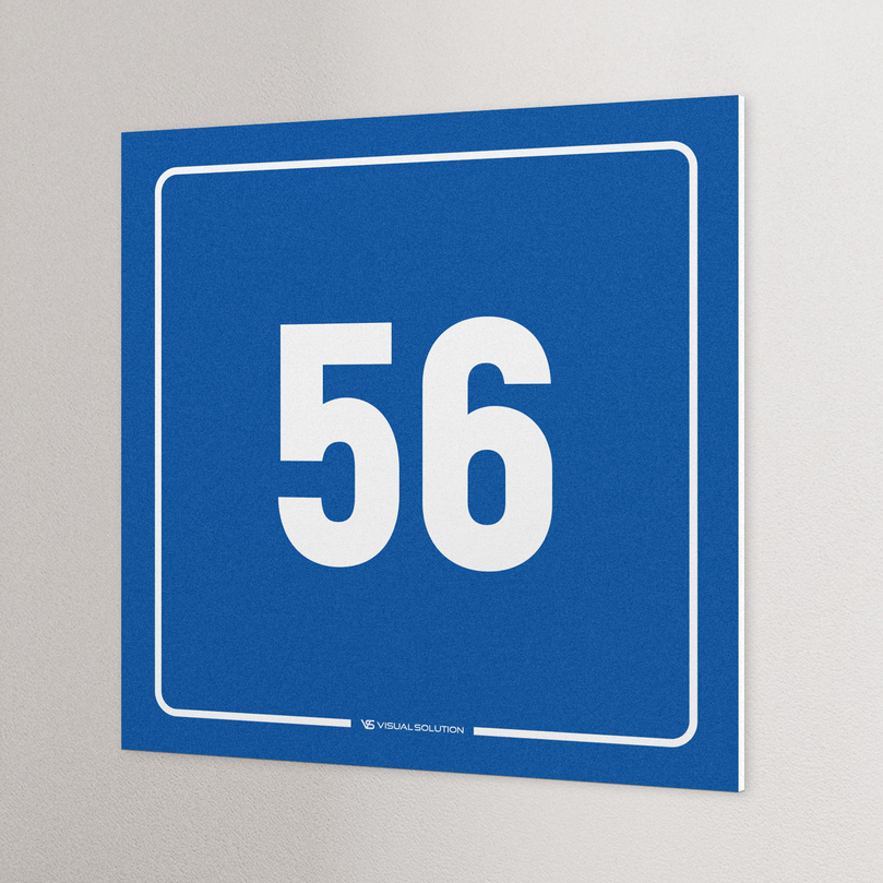 tabliczka informacyjna: numer 56
