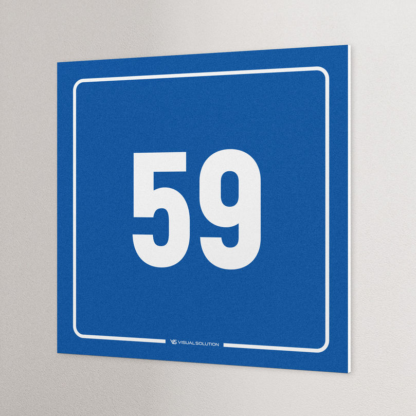 tabliczka informacyjna: numer 59