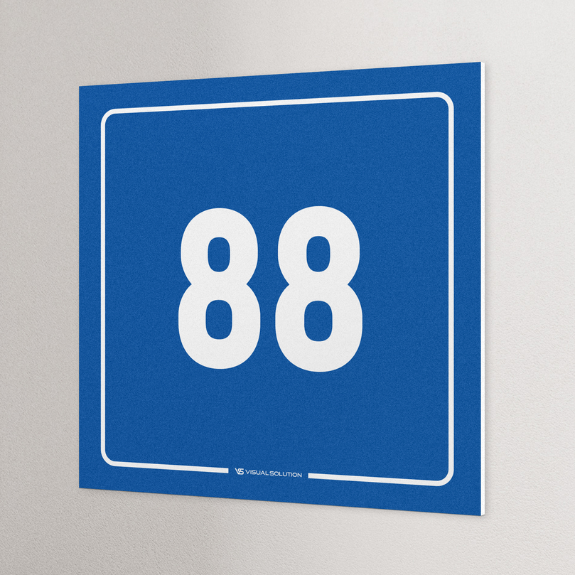 tabliczka informacyjna: numer 88