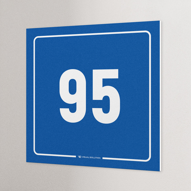 tabliczka informacyjna: numer 95