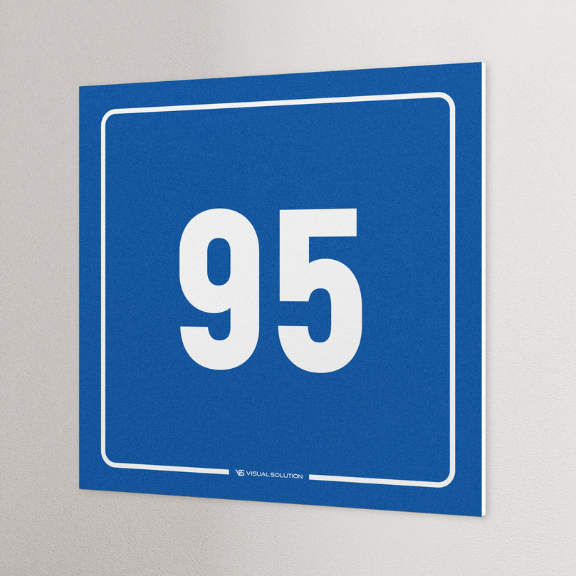 tabliczka informacyjna: numer 95