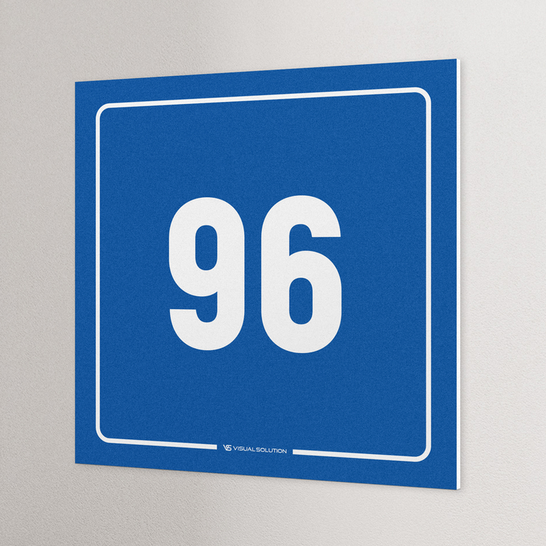 tabliczka informacyjna: numer 96