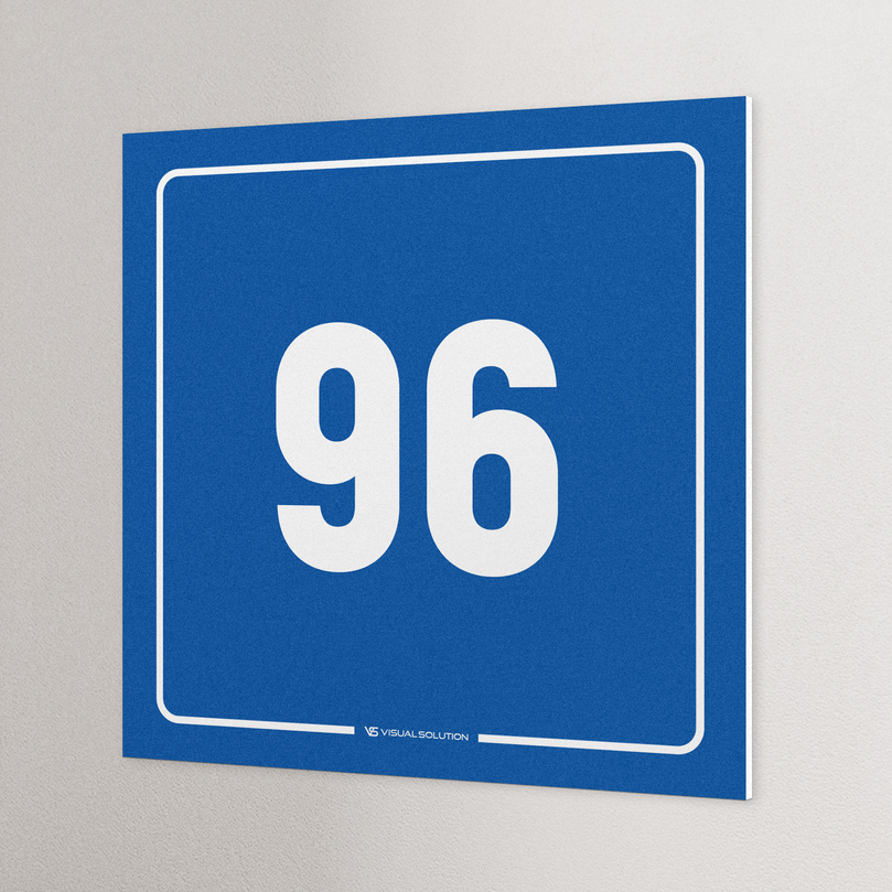 tabliczka informacyjna: numer 96