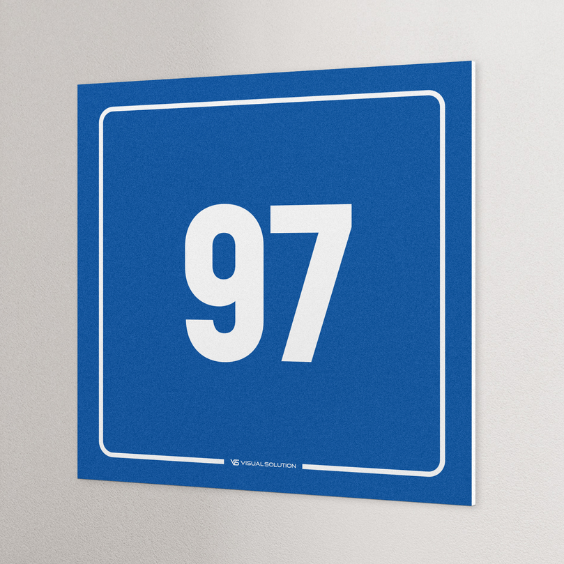 tabliczka informacyjna: numer 97