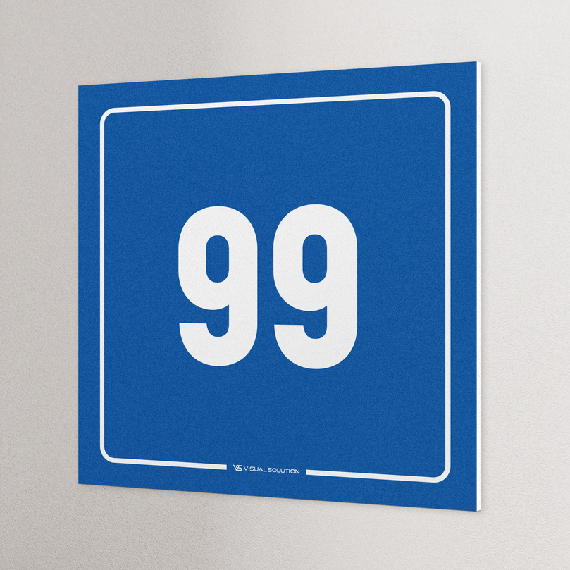tabliczka informacyjna: numer 99