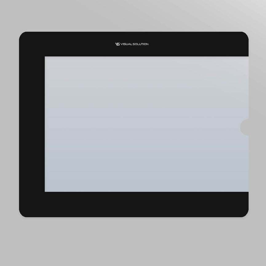 Okienko Podłogowe Otwarte Czarne