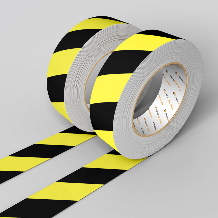 G01 Floor Tape, black and yellow