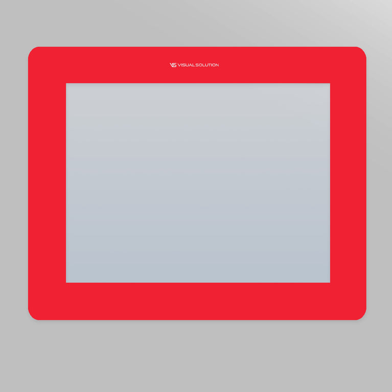 Okienko Podłogowe Pełne Czerwone