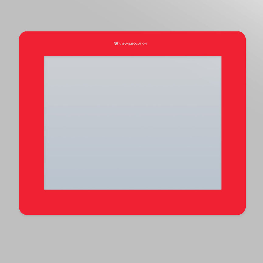 Okienko Podłogowe Pełne Czerwone