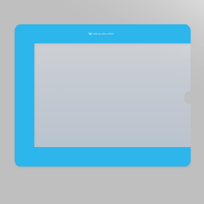 Okienko Podłogowe Otwarte Niebieski