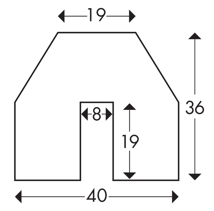 Profil ochronny do krawędzi typ BB