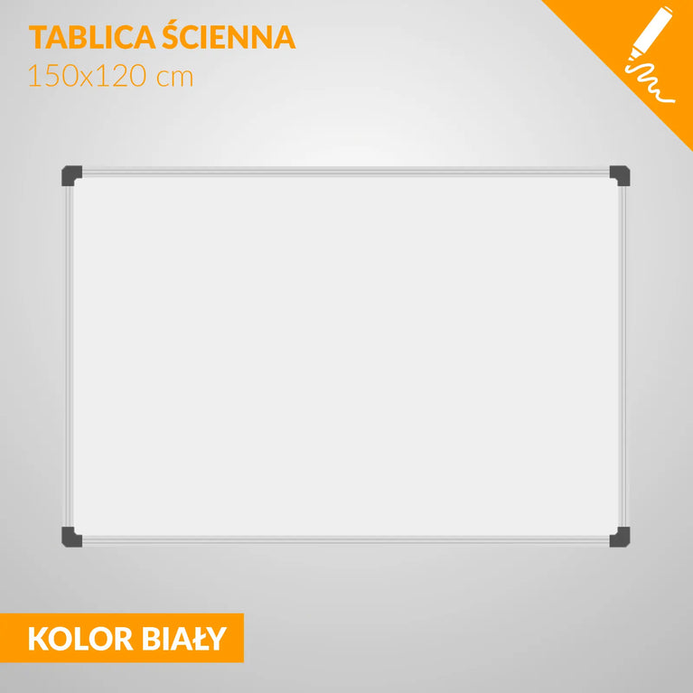 Tablica Suchościeralna Magnetyczna - 150 x 120 cm
