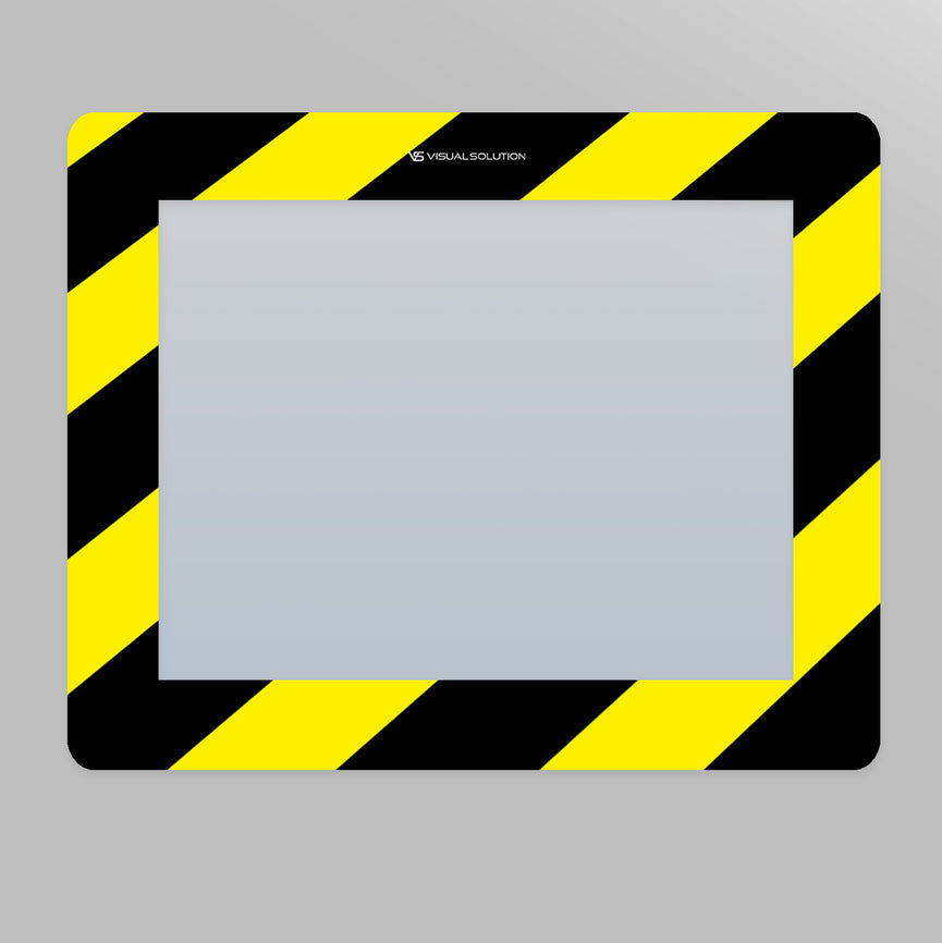 Okienko Podłogowe Pełne Żółto-czarne