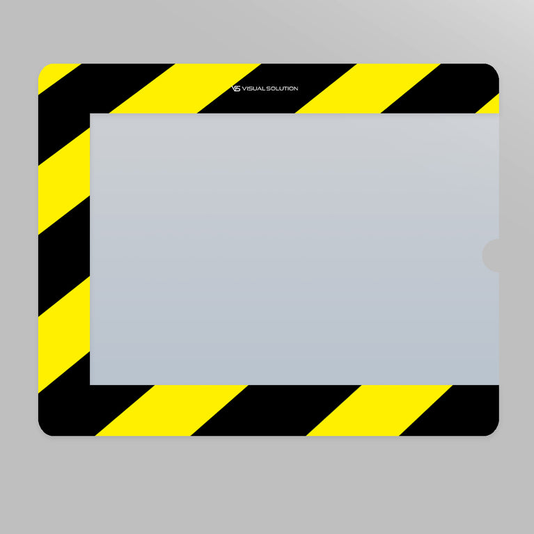 Okienko Podłogowe Otwarte Żółto-czarne