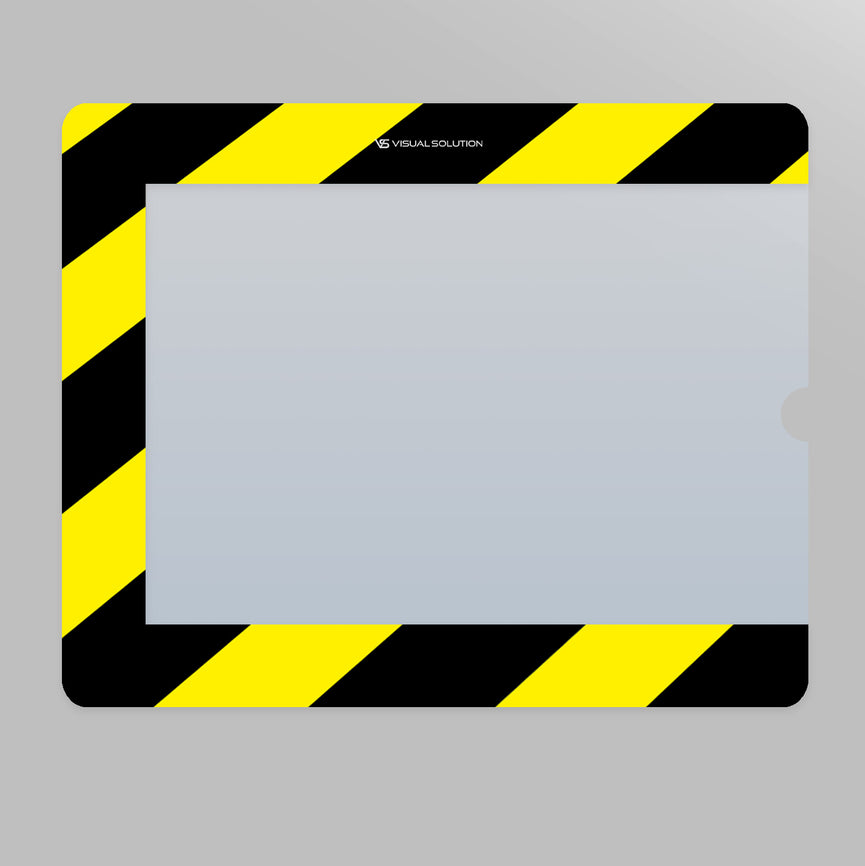 Okienko Podłogowe Otwarte Żółto-czarne