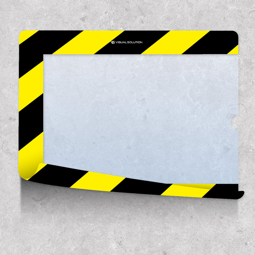 Okienko Podłogowe Otwarte Żółto-czarne