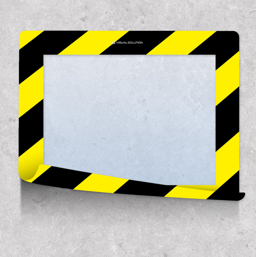 Okienko Podłogowe Pełne Żółto-czarne