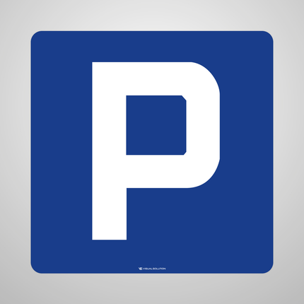 Naklejka Podłogowa BHP: „parking” (D-18)