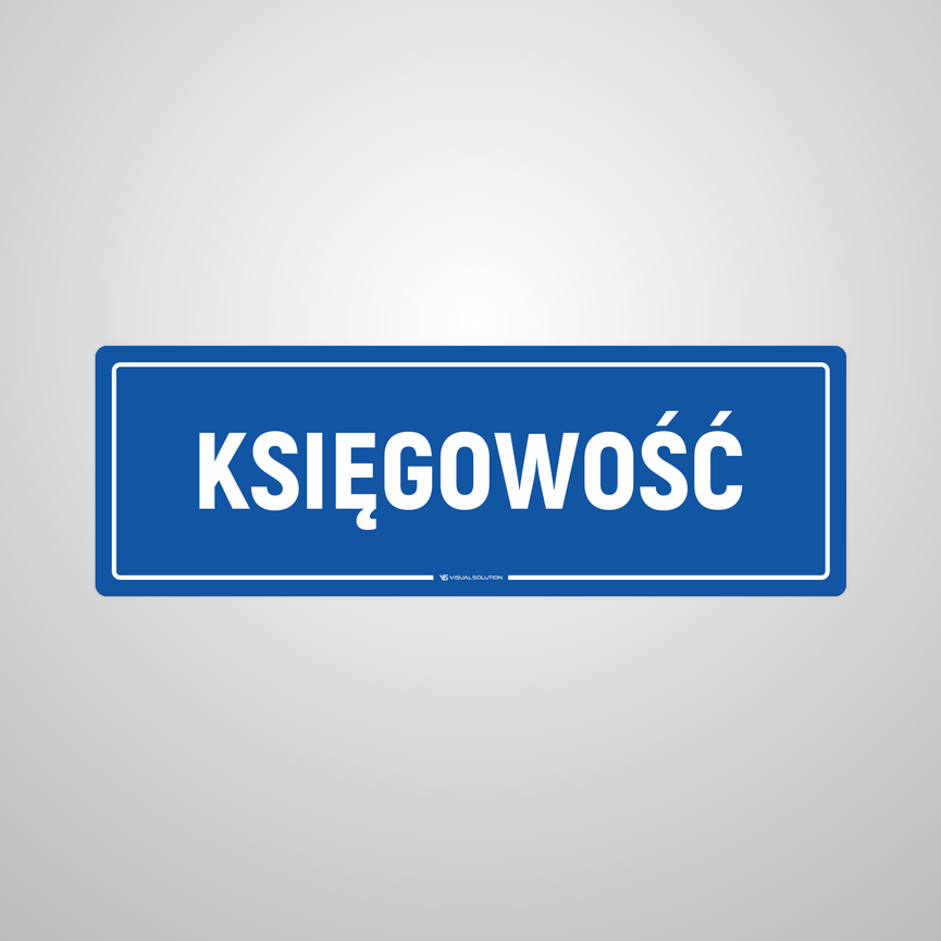 Tabliczka na Drzwi: Księgowość