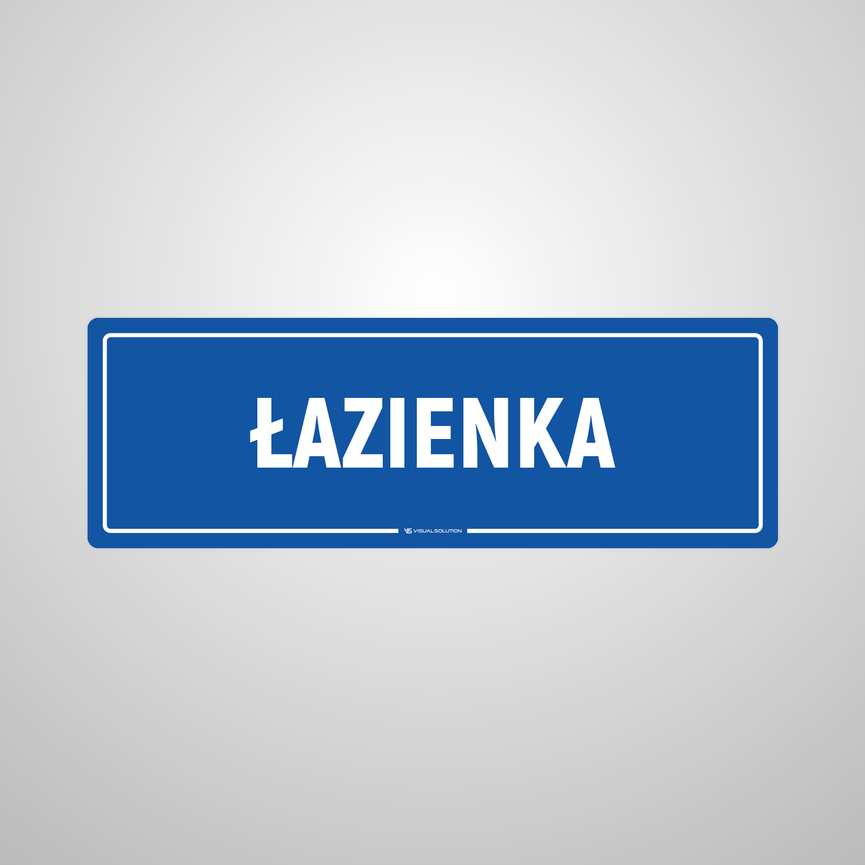 Tabliczka na Drzwi: Łazienka
