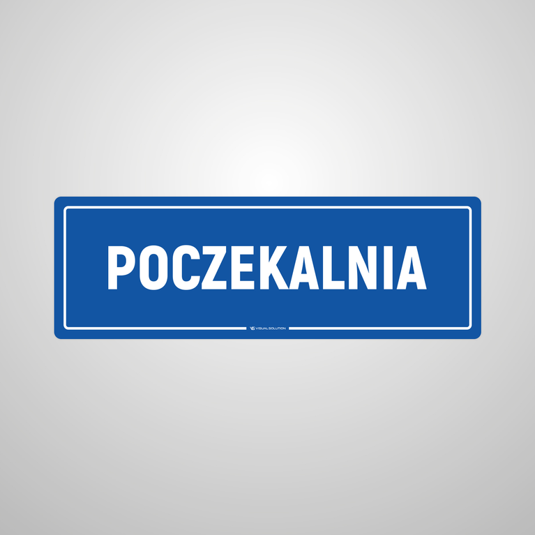 Naklejka na Drzwi: Poczekalnia – 5szt