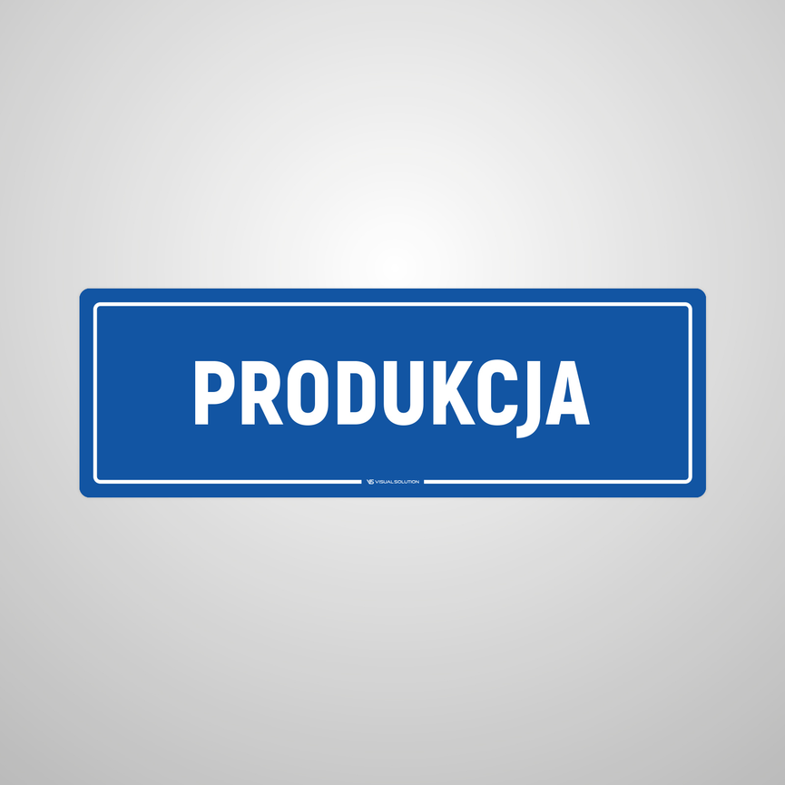 Naklejka na Drzwi: Produkcja – 10szt