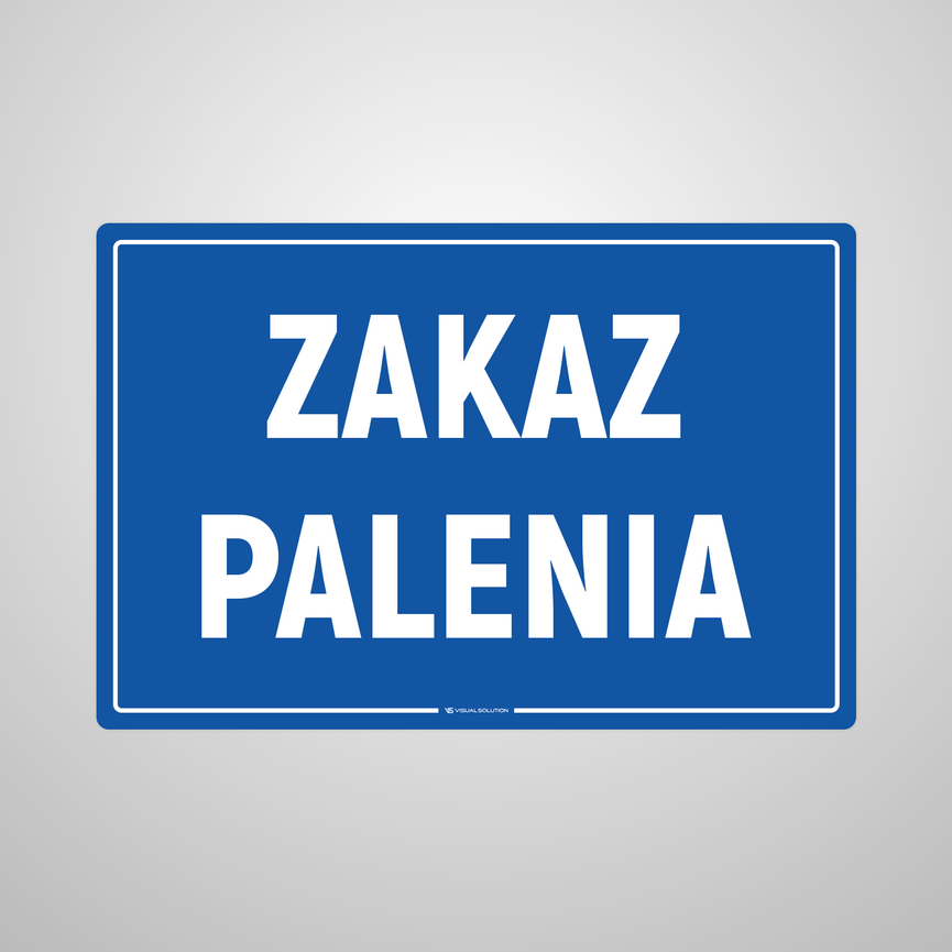 Naklejka na Drzwi: Zakaz Palenia-5szt