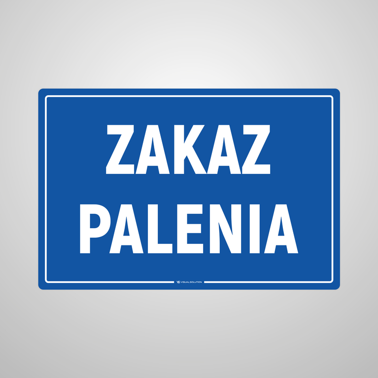 Naklejka na Drzwi: Zakaz Palenia